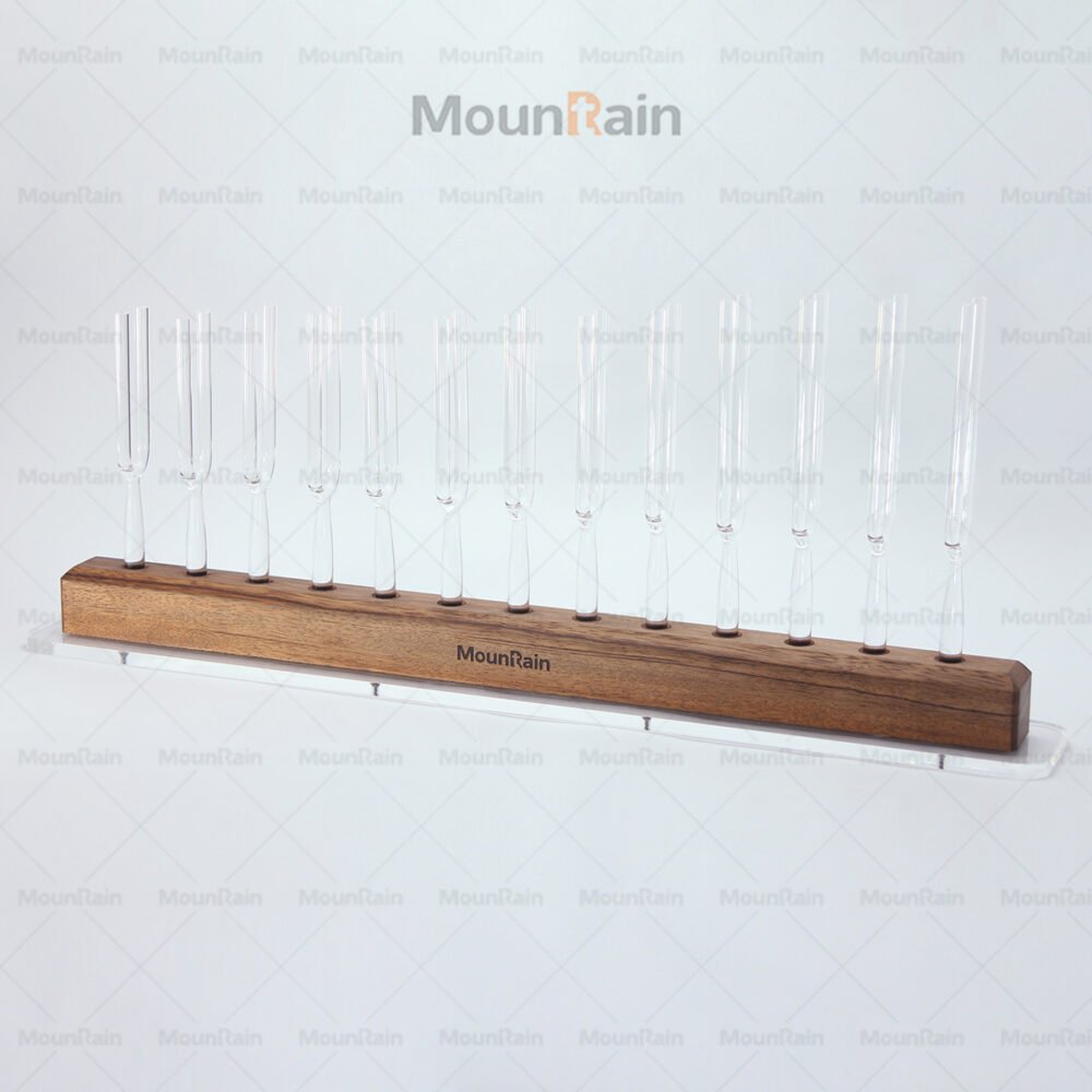 Set of Crystal tuning forks--10mm 13pcs