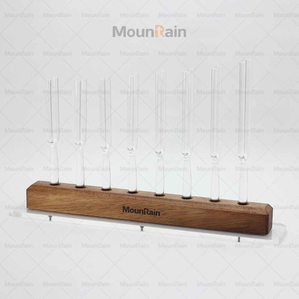 Set of Crystal tuning forks--10mm 8pcs