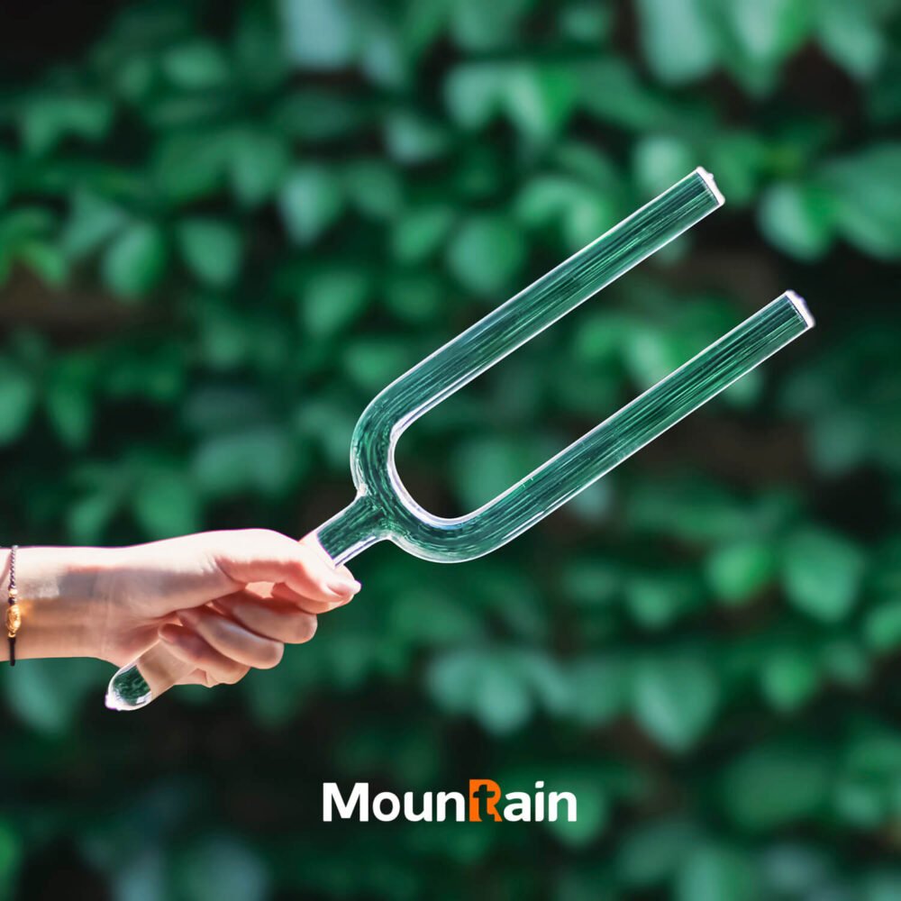 Crystal tuning forks